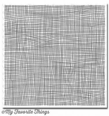 My Favorite Things CHEESECLOTH Background Cling Stamp