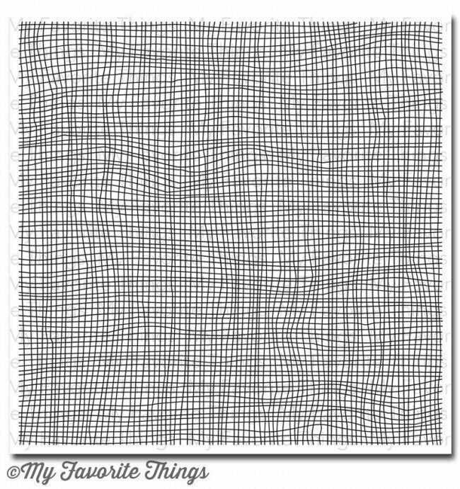 My Favorite Things CHEESECLOTH Background Cling Stamp