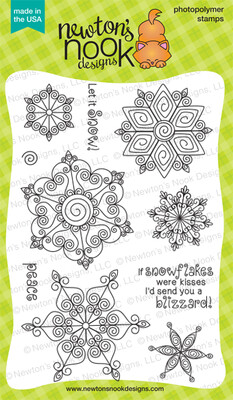 Newton&#39;s Nook BEAUTIFUL BLIZZARD Stamp Set