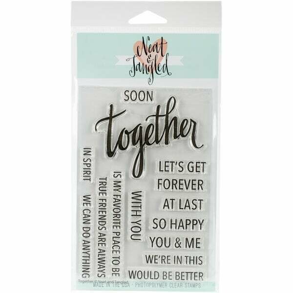 Neat &amp; Tangled TOGETHER Clear Stamp Set