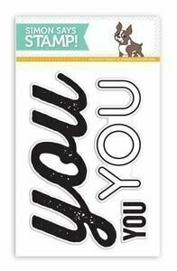 Simon Says Stamp BIG YOU Clear Stamp Set