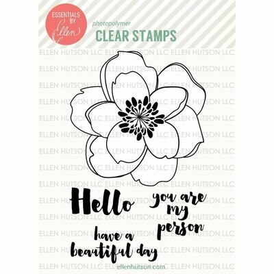 Essentials by Ellen MONDO MAGNOLIA Clear Stamp Set