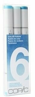 Copic Sketch COLOR FUSION Trio Set 6