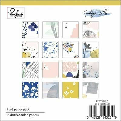 Pinkfresh Studio INDIGO HILLS Paper Pack