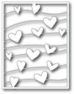 Simon Says Stamp FLOATING HEARTS Craft Die