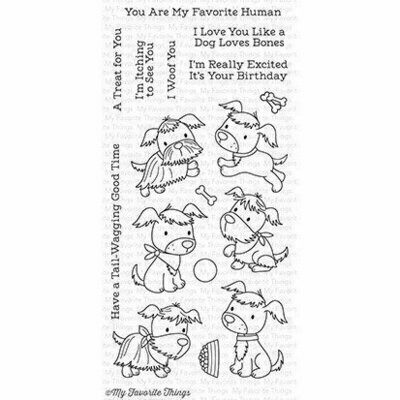My Favorite Things PUPPY PALS Clear Stamp Set