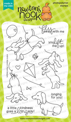 Newton&#39;s Nook DELIGHTFUL DOXIES Clear Stamp Set