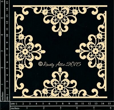 Dusty Attic LACEY TRIMS Lasercut Designs