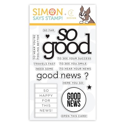 Simon Says Stamp SO FAR SO GOOD Clear Stamp Set