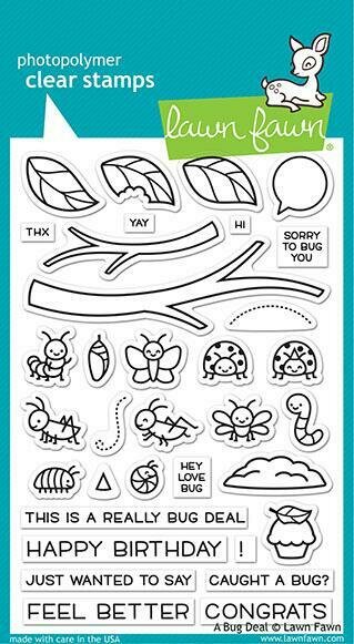 Lawn Fawn A BUG DEAL Stamp Set