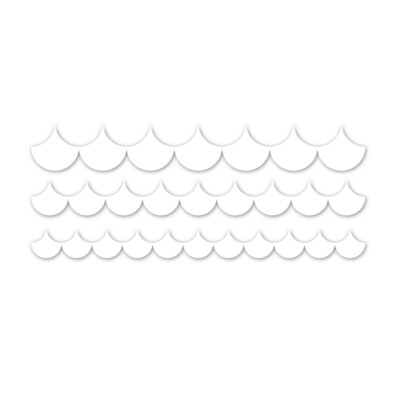 Simon Says Stamp SCALLOP BORDERS Die Set