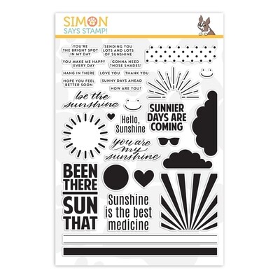 Simon Says Stamp HELLO SUNSHINE Clear Stamp Set