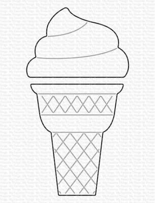 My Favorite Things ICE CREAM CONE Die-namics Die