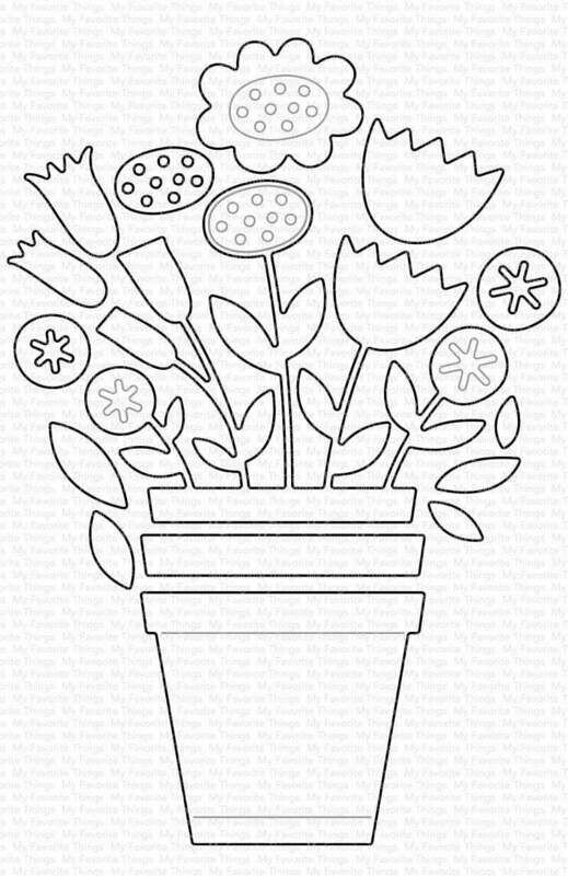 My Favorite Things PLANTED BLOOMS Die-namics Die