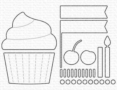 My Favorite Things CUPCAKE AND SPRINKLES Die-namics Die