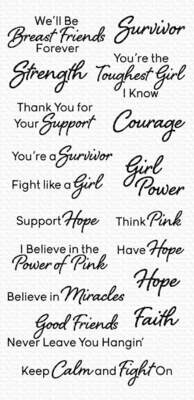 My Favorite Things HAVE HOPE Clear Stamp Set