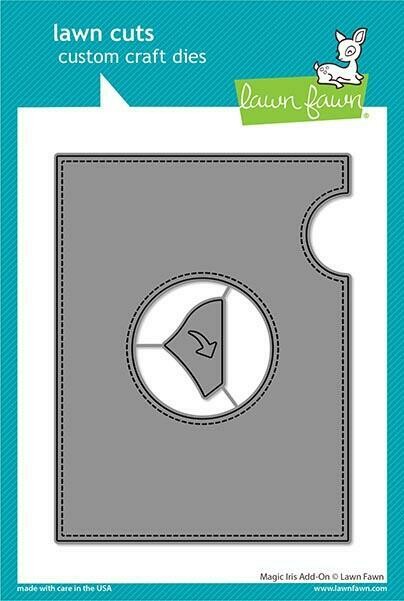 Lawn Fawn MAGIC IRIS Add-on Die Set