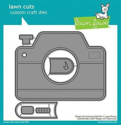 Lawn Fawn MAGIC IRIS CAMERA Add-on Die Set