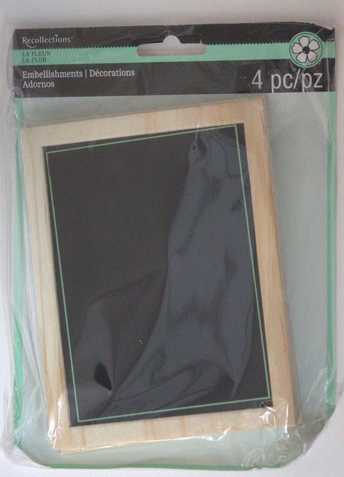 Recollections FRAMED CHALKBOARD Embellishment