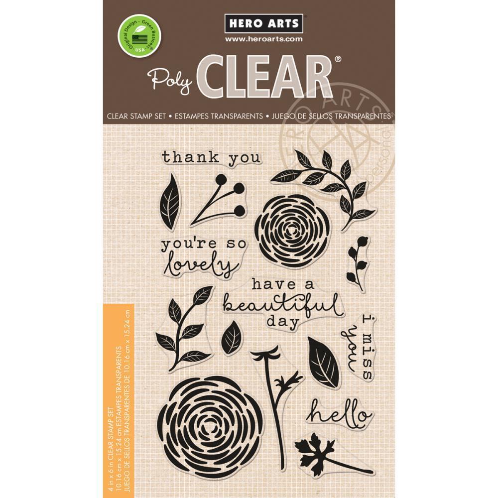 Hero Arts SO LOVELY Clear Stamp Set