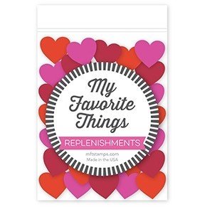 My Favorite Things MIXED HEART PIECES Shaker Embellishments