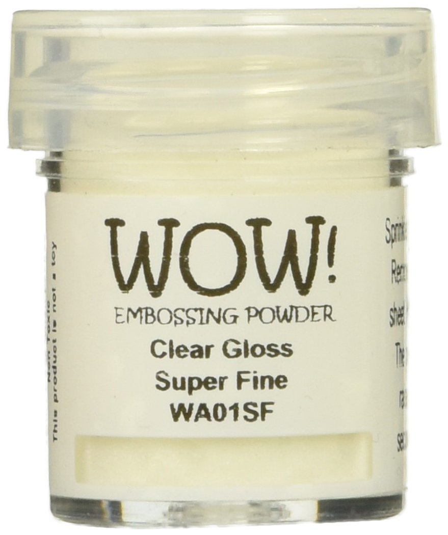 WOW! CLEAR GLOSS- Superfine Embossing Powder