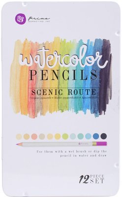 Prima Marketing SCENIC ROUTE Watercolor Pencil Set
