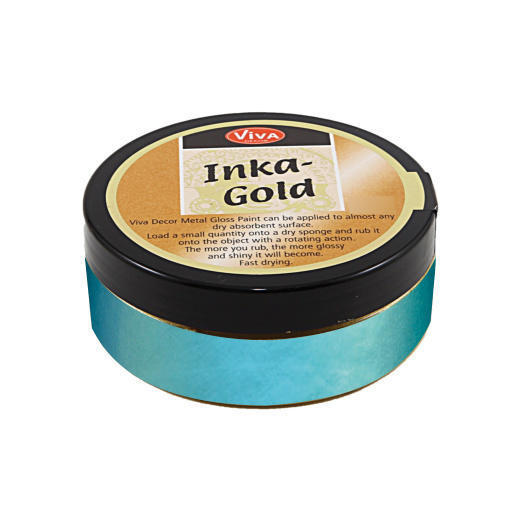 Viva Decor TURQUOISE Inka Gold Paint