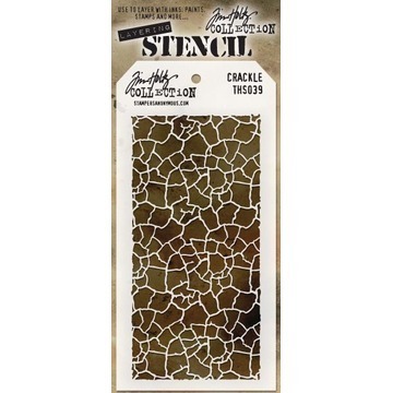 Tim Holtz CRACKLE Layering Stencil