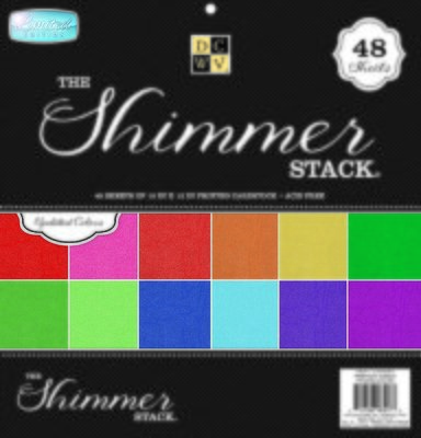 DCWV SHIMMER Premium Stack 12x12