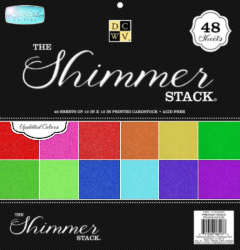 DCWV SHIMMER Premium Stack 12x12
