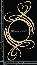Dusty Attic SWIRLY FRAME Lasercut Designs