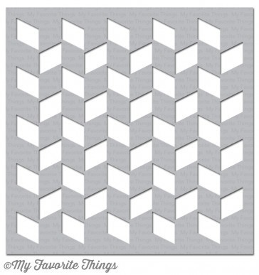 My Favorite Things CHUNKY HERRINGBONE Stencil