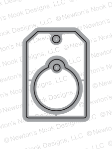 Newton's Nook Designs TAGS TIMES TWO Die Set