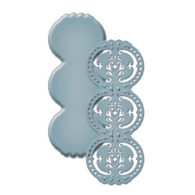 Spellbinders Shapeabilities VICTORIA BORDER STRIP Die Set