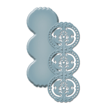 Spellbinders Shapeabilities VICTORIA BORDER STRIP Die Set