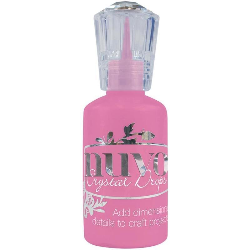 Nuvo CARNATION PINK Gloss Crystal Drops
