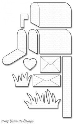 My Favorite Things MAILBOX Die-namics Die Set