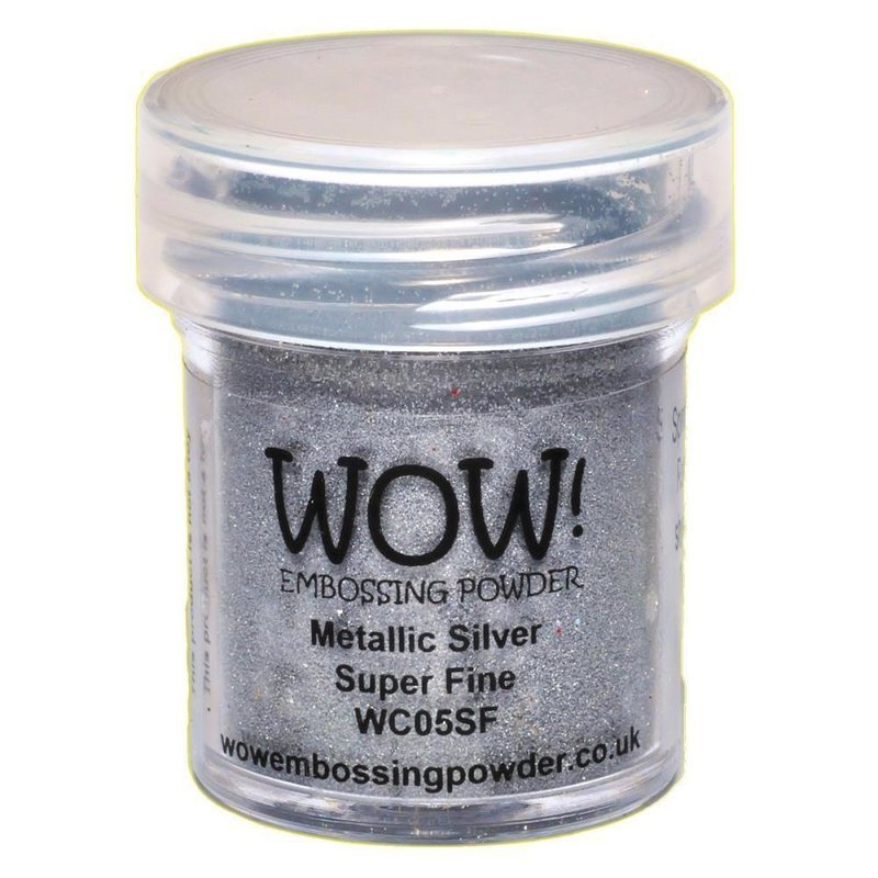 WOW! METALLIC SILVER Superfine Embossing Powder