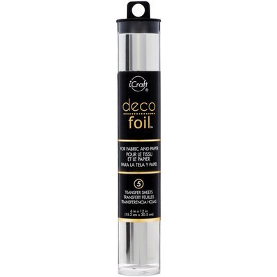 Thermoweb SILVER Deco Foil Transfer Sheets