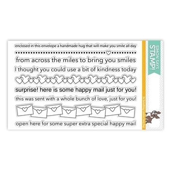 Simon Says Stamp ENVELOPE GREETINGS Clear Stamp Set