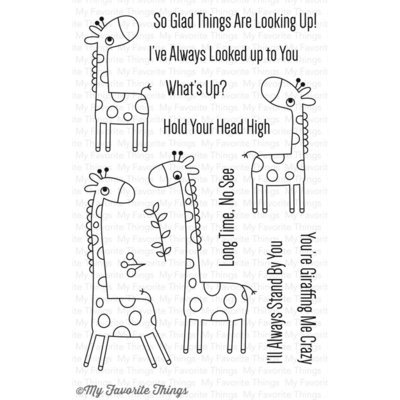My Favorite Things GIRAFFING ME CRAZY Clear Stamp Set