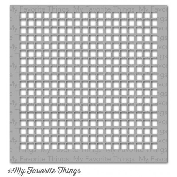 My Favorite Things GRID Stencil