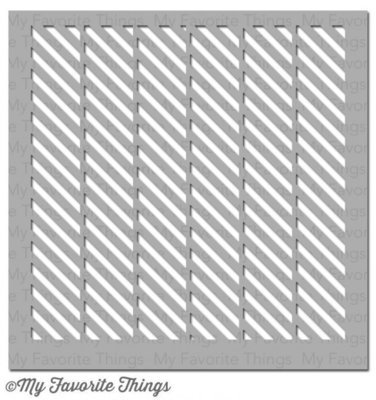 My Favorite Things SPLIT DIAGONAL Stencil