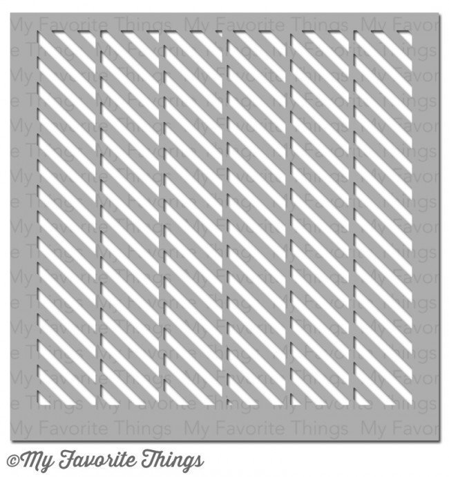 My Favorite Things SPLIT DIAGONAL Stencil