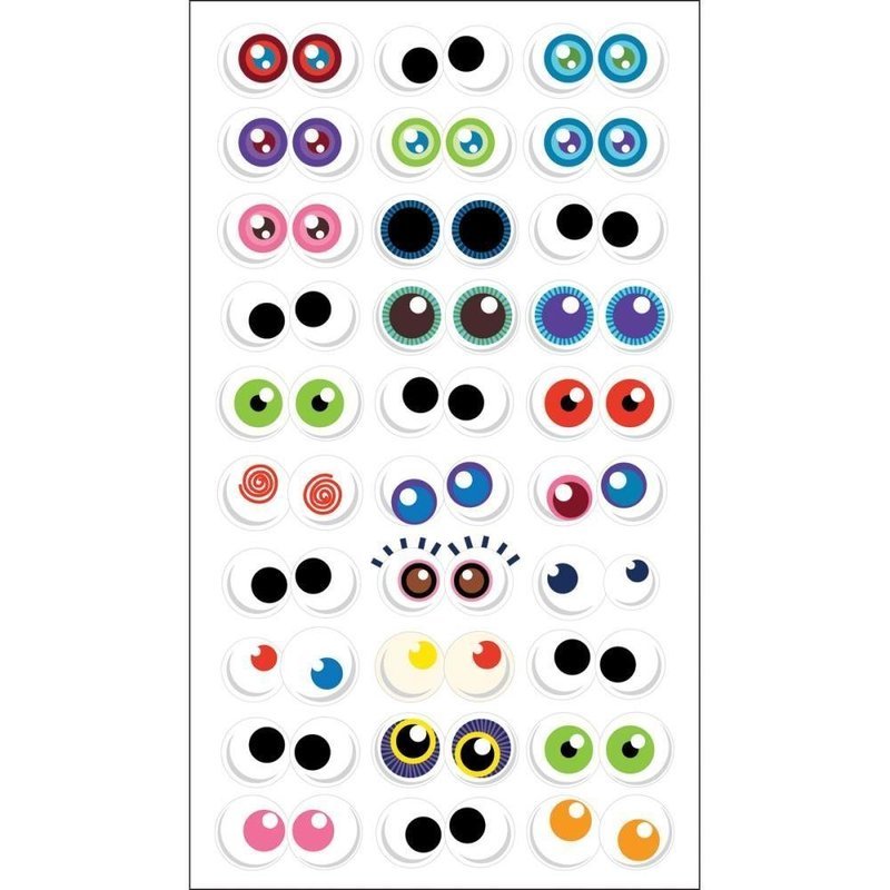 Ek Success Sticko GOOGLY EYES Dimensional Stickers
