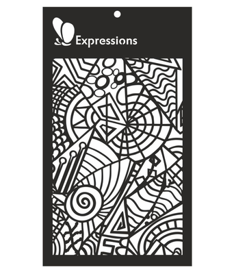 Expressions DOODLES Stencil