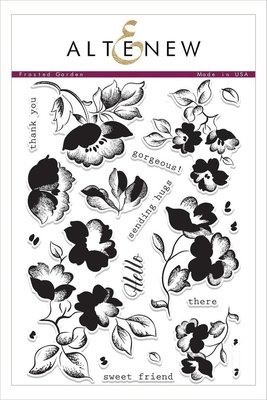 Altenew FROSTED GARDEN Clear Stamp Set
