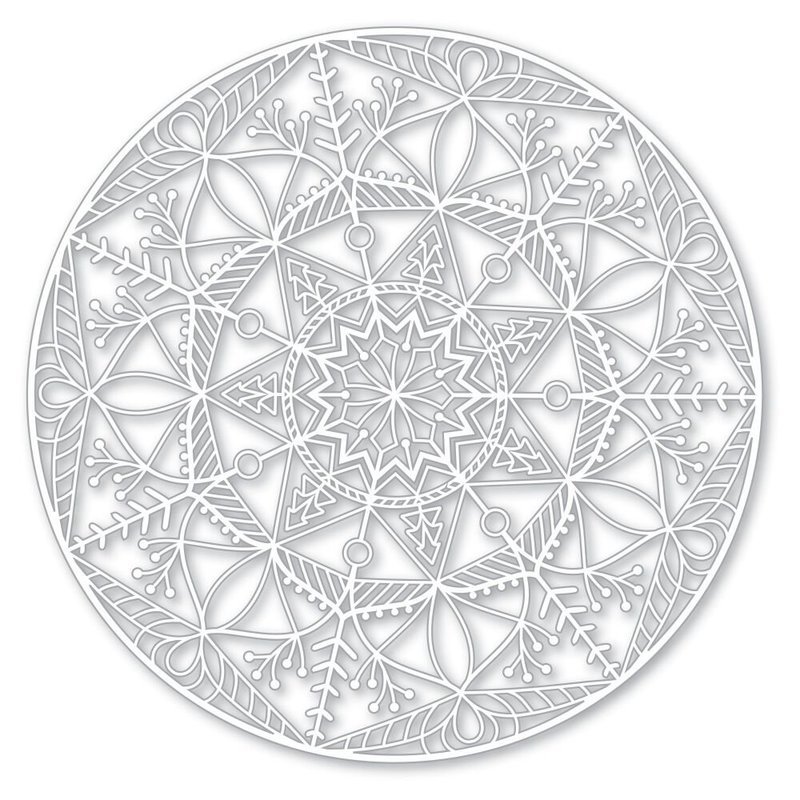 Simon Says Stamp HOLIDAY TREE MEDALLION Stencil