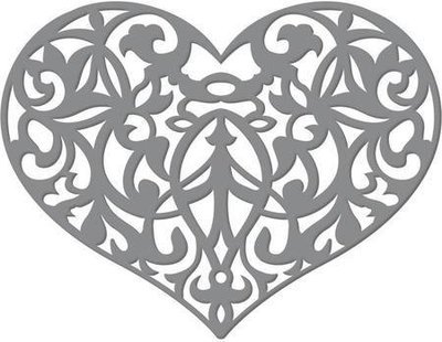 Ultimate Crafts ORNATE HEART Die